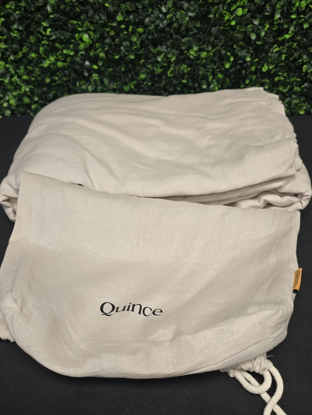Quince European Linen Duvet Cover- FULL/QUEEN- NWT